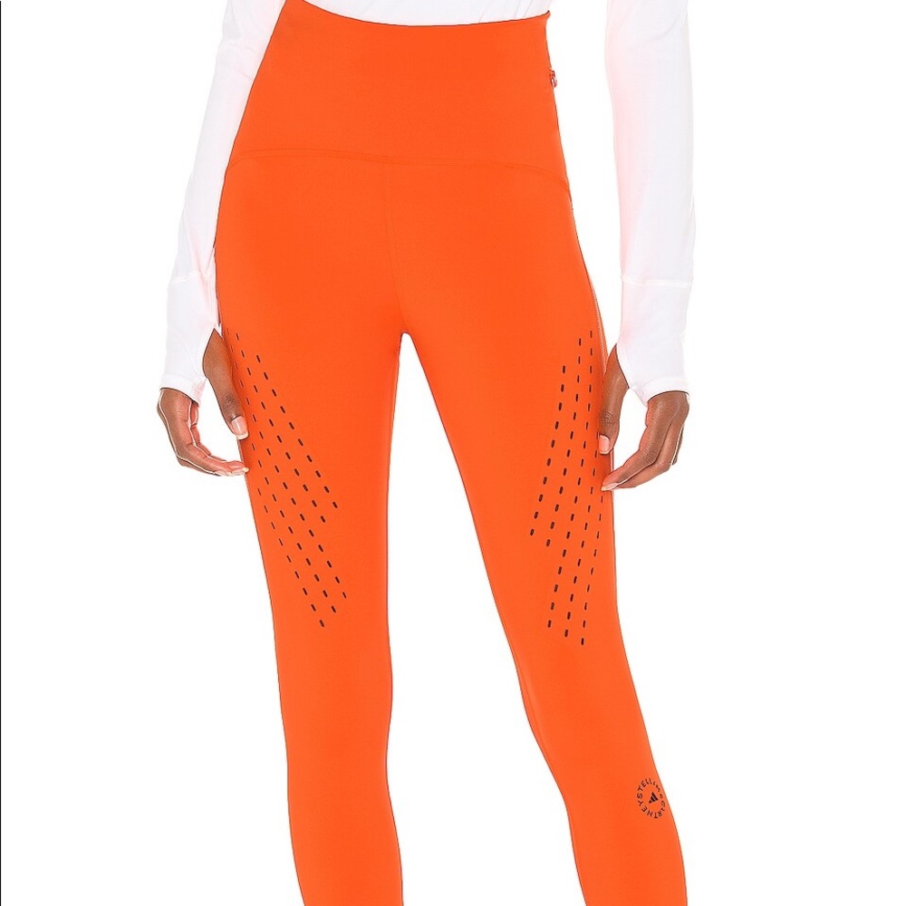 Stella McCartney x Adidas Truepurpose Orange Leggings